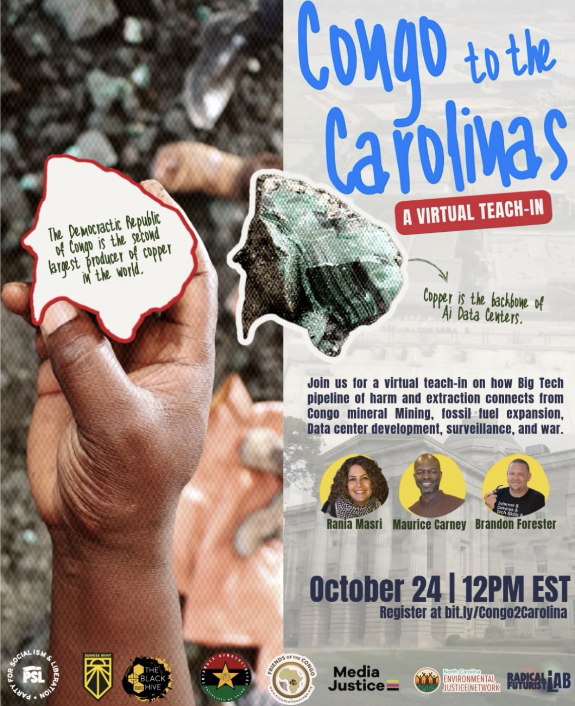 Congo to the Carolinas Flyer