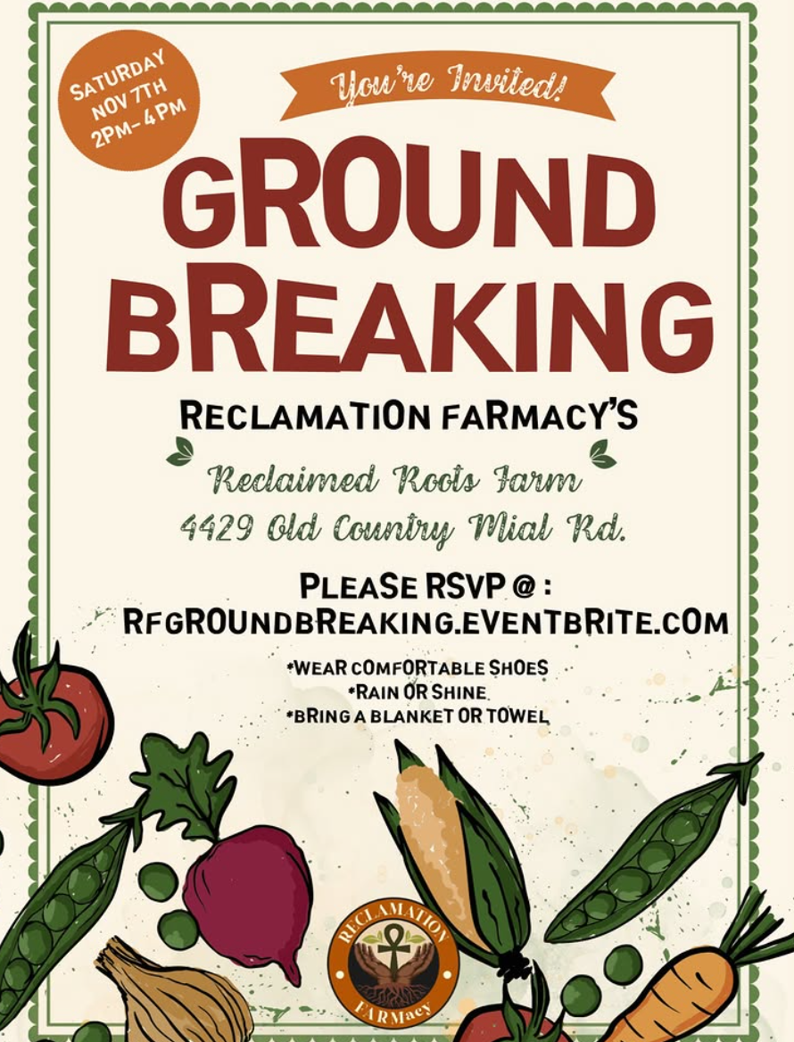 Groundbreaking Reclamation Farmacy